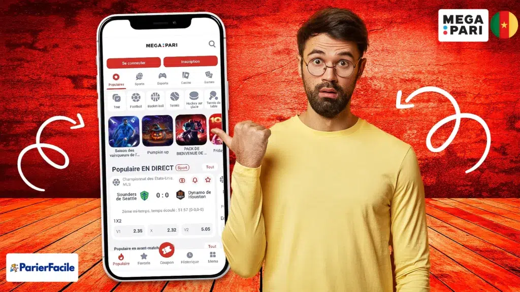 Présentation du bookmaker Megapari Cameroun