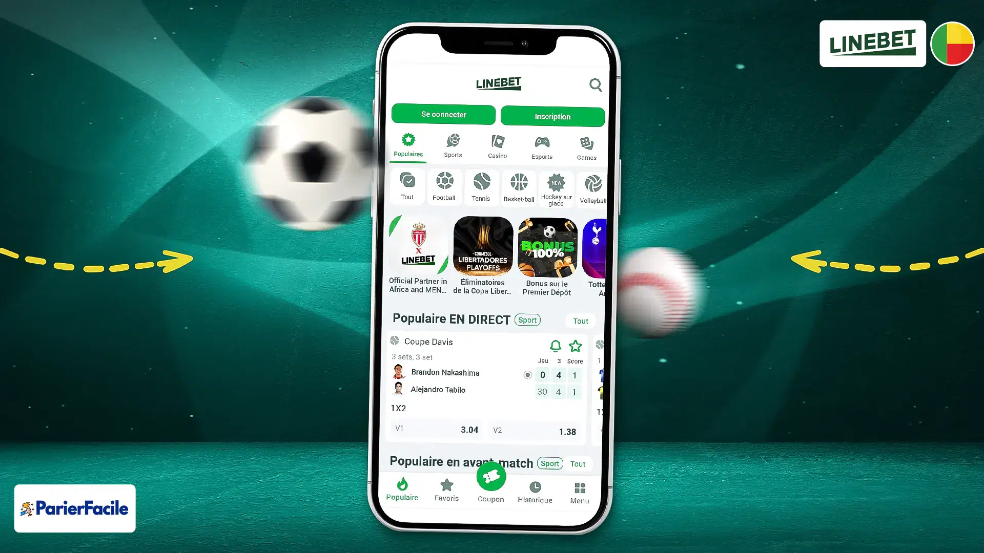 Bonus Linebet Bénin : comment recevoir 100 % au 1ᵉʳ dépôt ? 4 C’est quoi le bonus Linebet Bénin ?