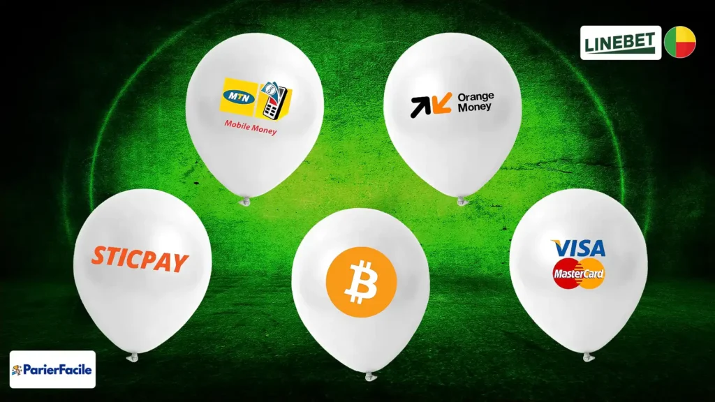 Les méthodes de dépôt et de retrait sur Linebet Bénin